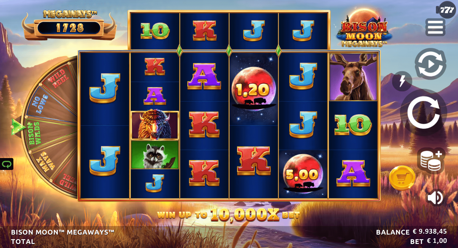 Bison Moon Megaways Slot